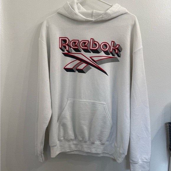 Reebok white hoodie - Picture 1 of 2